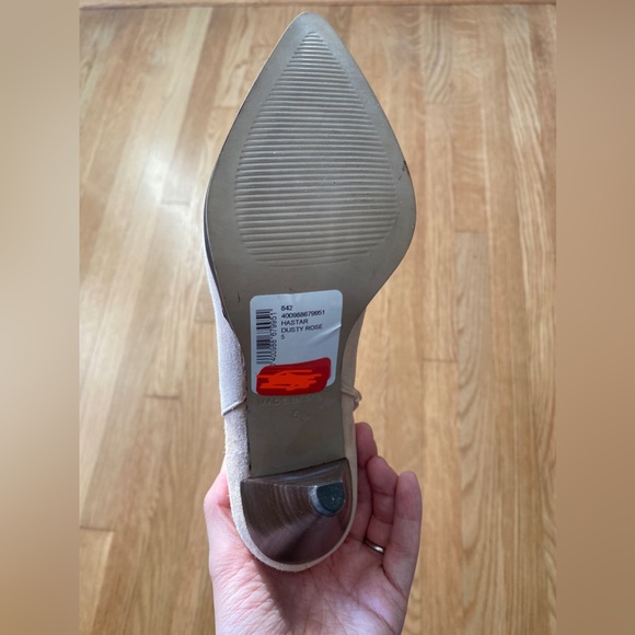 Pure Navy Shoes Pure Navy Hastar Suede Booties - Picture 4 of 4